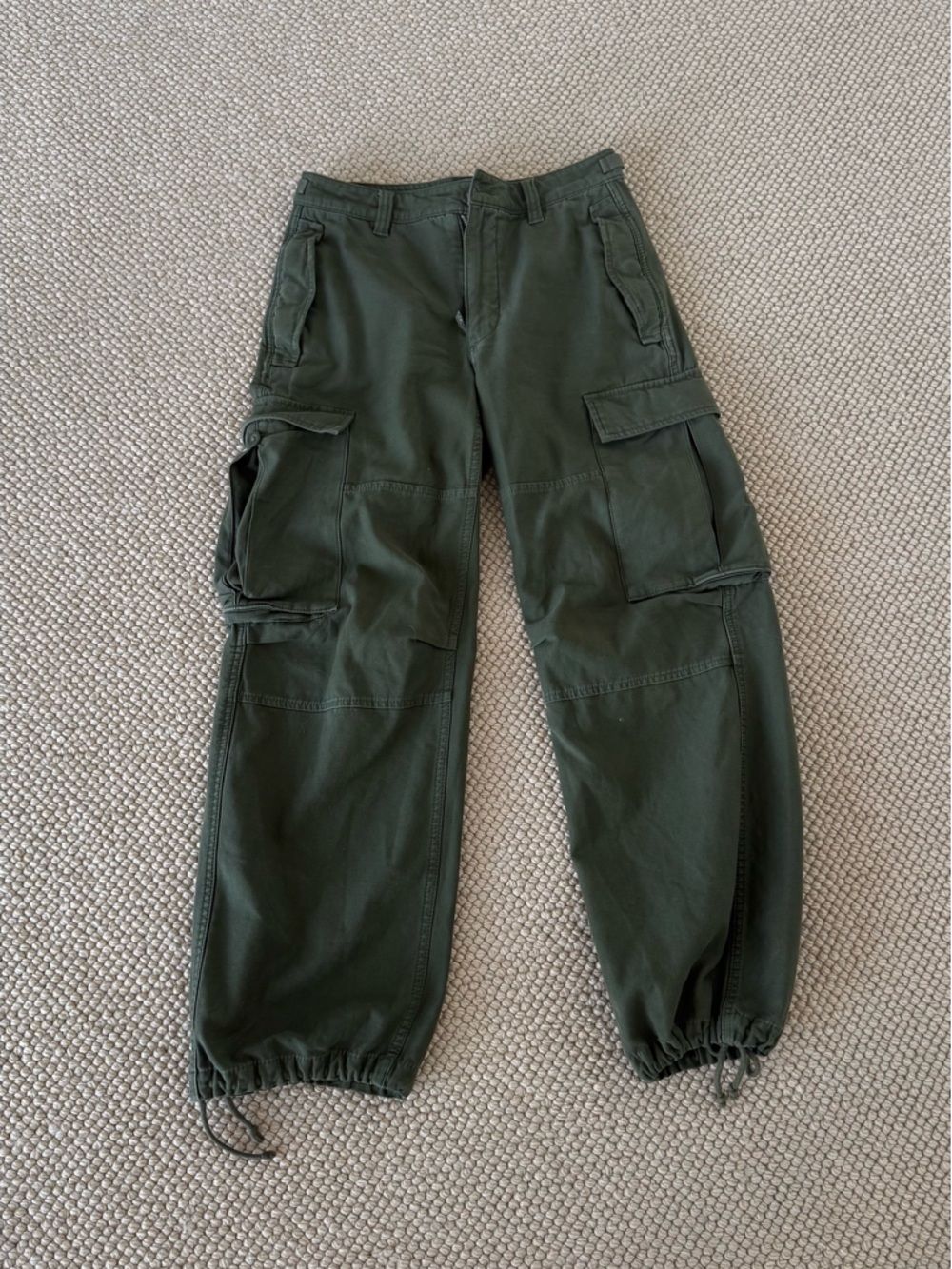 TNA Dark Olive Green Cargo pants
